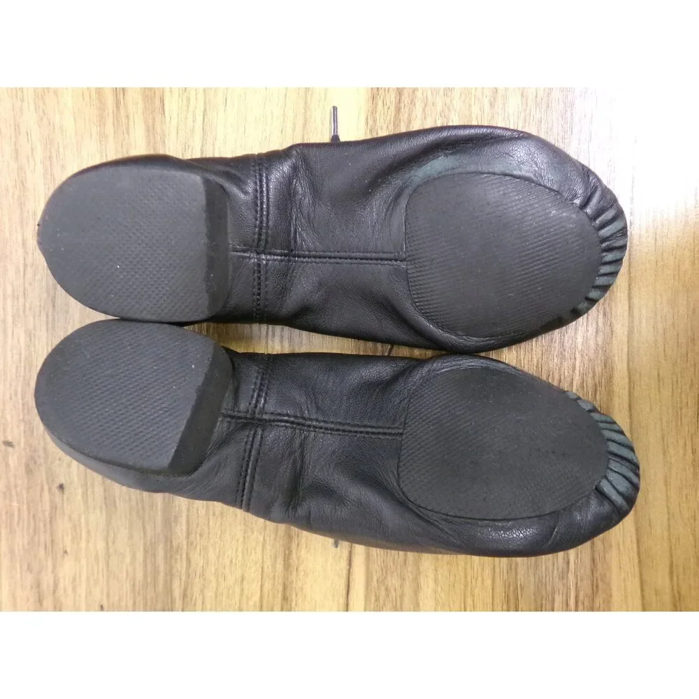 Pre-Owned Dance Tap Shoes Capezio Adult 5W Oxford Leather Lace Up Full Sole